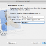 Mac Mail Gmail einrichten