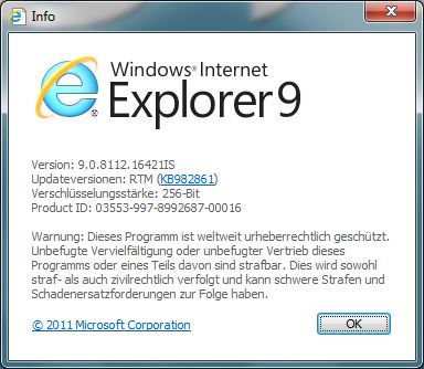 Internet Explorer 9