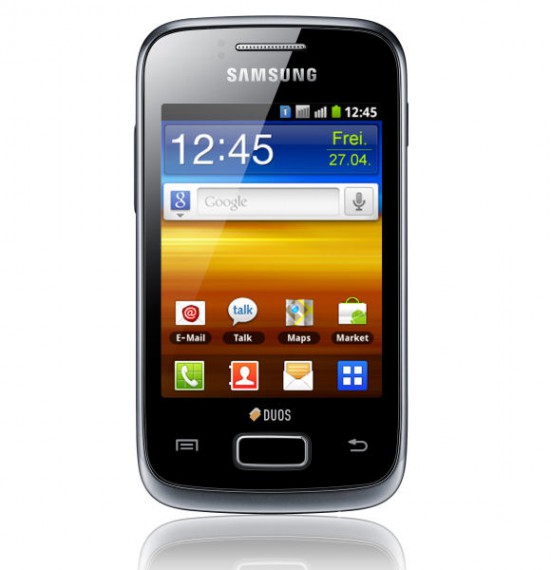Dual SIM Smartphone Galaxy Y Duos 