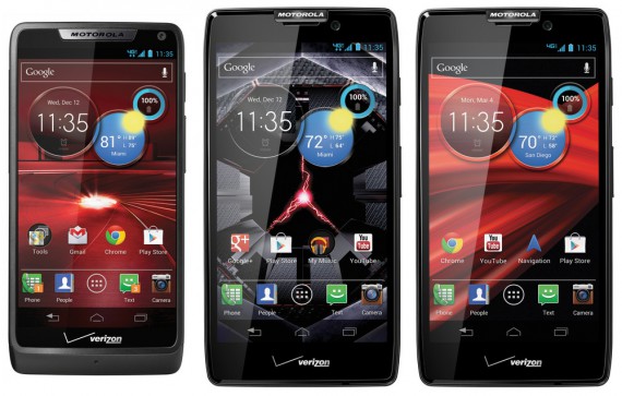 RAZR M, RAZR HD und RAZR MAXX HD