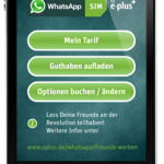 WhatsApp-SIM E-Plus